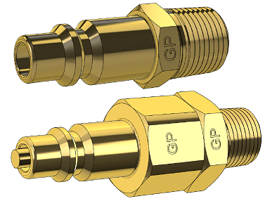 AIR BRAKE ADAPTOR - MALE THREAD