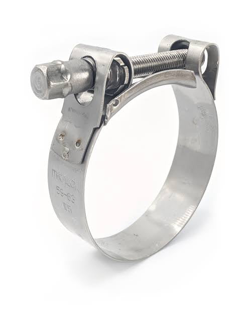 HEAVY DUTY HOSE CLAMPS - STAINLESS STEEL BAND